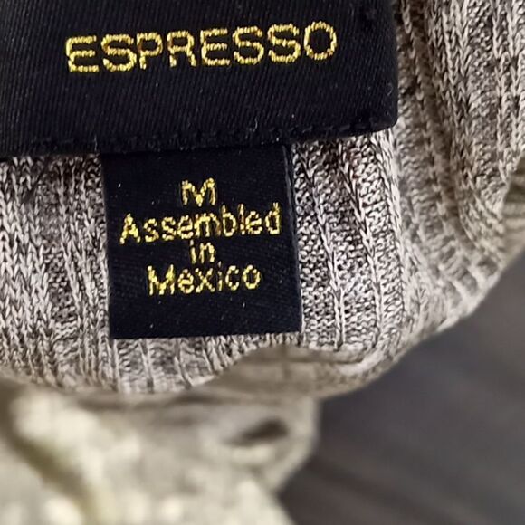 Espresso gold halter top size medium super cute - Picture 4 of 5